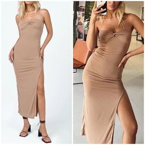 Princess Polly Henriette Midi Dress Size US 6